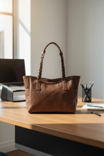 Load image into Gallery viewer, Adora handbag  Pebble brown
