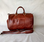 Load image into Gallery viewer, Cody shoe bag veg dark cognac
