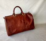 Load image into Gallery viewer, Cody shoe bag veg dark cognac
