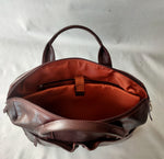 Load image into Gallery viewer, Angus laptop bag burnish brown
