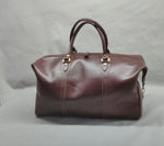 Load image into Gallery viewer, Plymouth  travel bag veg dark cognac
