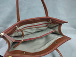 Load image into Gallery viewer, Scarlett Veg Italian Tan laptop bag
