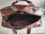 Load image into Gallery viewer, Denver laptop bag burnish dark cognac
