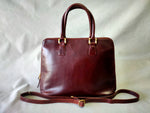 Load image into Gallery viewer, Samantha handbag burnish dark cognac
