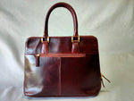 Load image into Gallery viewer, Samantha handbag burnish dark cognac
