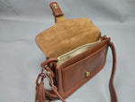Load image into Gallery viewer, Alzira veg tan cross body bag
