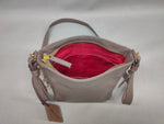 Load image into Gallery viewer, Aaliyah taupe milled sling bag
