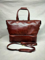 Load image into Gallery viewer, Big Ralph travel bag veg dark cognac
