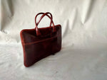 Load image into Gallery viewer, Moore 02  Laptop bag burnish dark cognac
