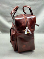 Load image into Gallery viewer, Denver laptop bag burnish dark cognac
