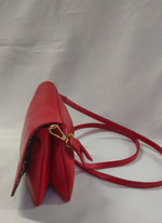 Load image into Gallery viewer, Emelda sling bag red milled

