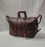 Load image into Gallery viewer, Amazon travel bag burnish cognac
