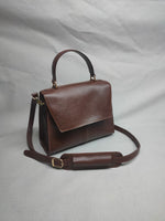 Load image into Gallery viewer, Alice brown milled  sling bag
