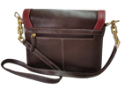 Load image into Gallery viewer, Estaa  sling bag vachata brown and red combo

