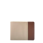Load image into Gallery viewer, GW8 cream with tan leather wallet
