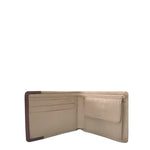 Load image into Gallery viewer, GW8 cream with tan leather wallet
