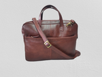 Load image into Gallery viewer, ACB  01  Laptop bag Veg Dark Cognac

