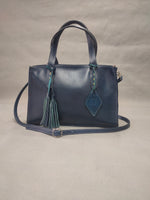 Load image into Gallery viewer, Jamilla small  Handbag vachata blue
