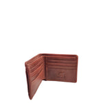 Load image into Gallery viewer, GW 9 crunch cognac wallet
