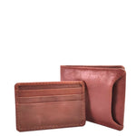 Load image into Gallery viewer, GW 9 crunch cognac wallet
