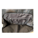 Load image into Gallery viewer, LEVINE W/2 COMPARTMENT BLACK LAPTOP BAG
