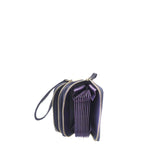 Load image into Gallery viewer, ZIP AROUND WALLET PEBBLE PURPLE
