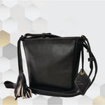 Load image into Gallery viewer, Aaliyah sling bag veg black
