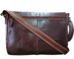 Load image into Gallery viewer, Duke  east west cross body  burnish dark cognac
