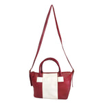 Load image into Gallery viewer, V.S LEKHA MILLED RED WITH WHITE COMBO
